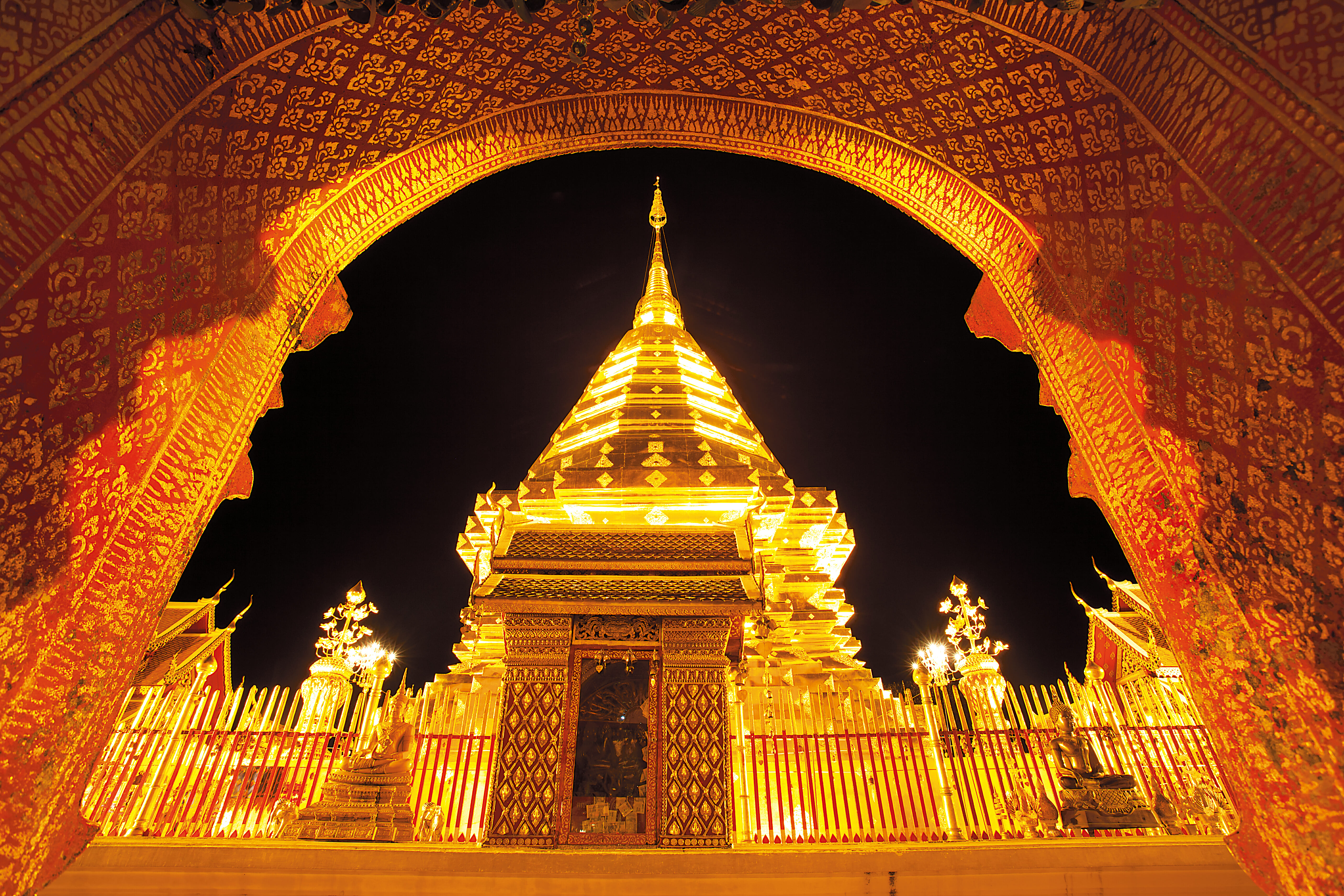 89 Chiang Mai-Wat Phra That Doi Suthep (วัดพระธาตุดอยสุเทพ) 001BB