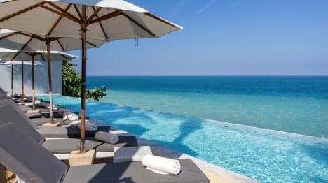 Pool-view-of-resort-pool-of-Cape-Sienna-Phuket-Gourmet-Hotel